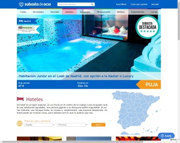 Compras en Subastas de Ocio