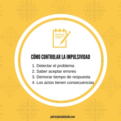 Formas de controlar la impulsividad